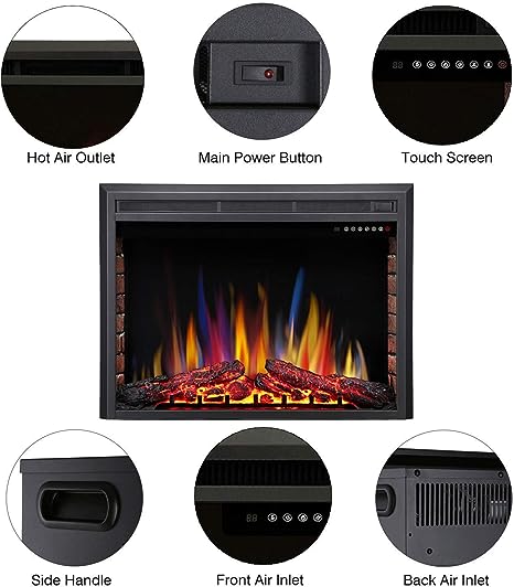 Empire 39" Nexfire Traditional Electric Fireplace