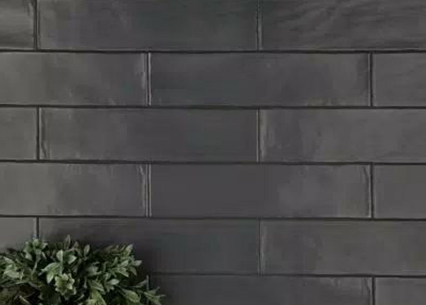 Liner - Black Porcelain Walls With Matte Black Ceiling And Floor Liner - Cottage Brick (Dvct40)