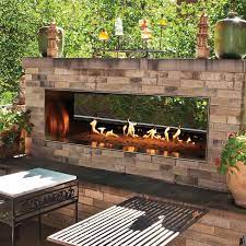 60 Lp Ss Linear Fireplace