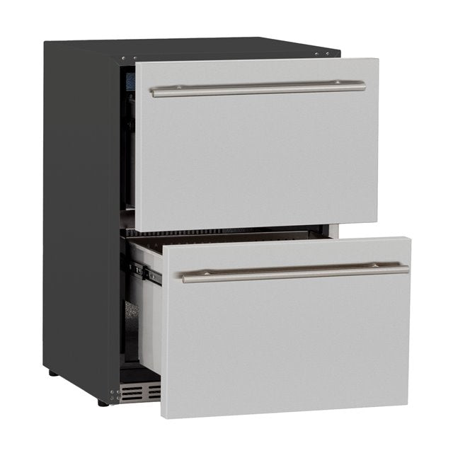 24" 5.3C Deluxe Outdoor Rated 2-Drawer Fridge