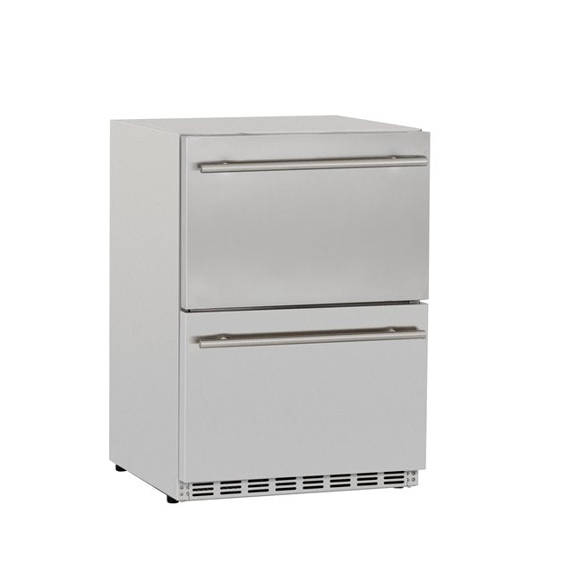 24" 5.3C Deluxe Outdoor Rated 2-Drawer Fridge