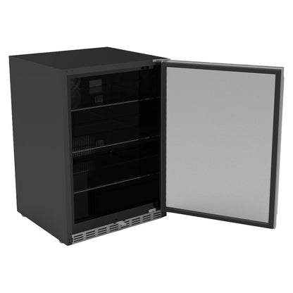 24" 5.1c Outdoor Rated Fridge with Glass Door