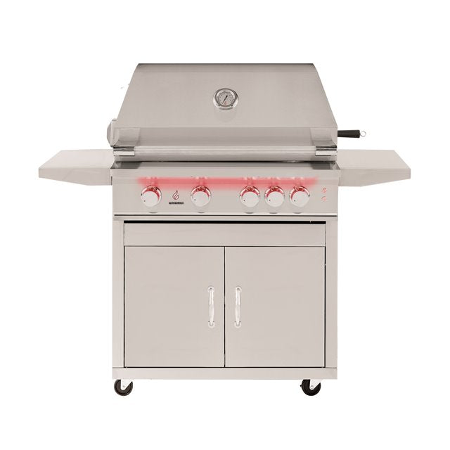 TrueFlame 25" 3 Burner Propane Gas Grill