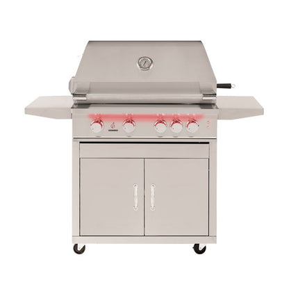 TrueFlame 25" 3 Burner Propane Gas Grill