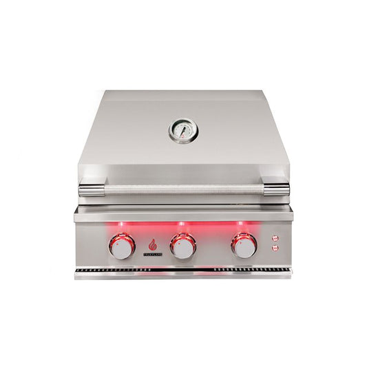 TrueFlame 25" 3 Burner Natural Gas Grill Head