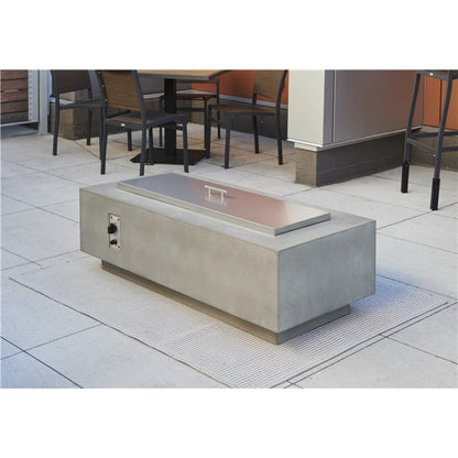 Outdoor Great Room 54" Natural Grey Cove Fire Pit Table