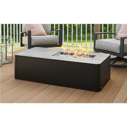 Kinney Rectangular Gas Fire Table