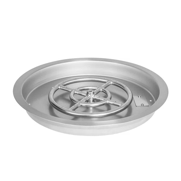 Athena 19 Stainless Steel Drop-In Round Pan with 12 Burner (DIP-RD-19)