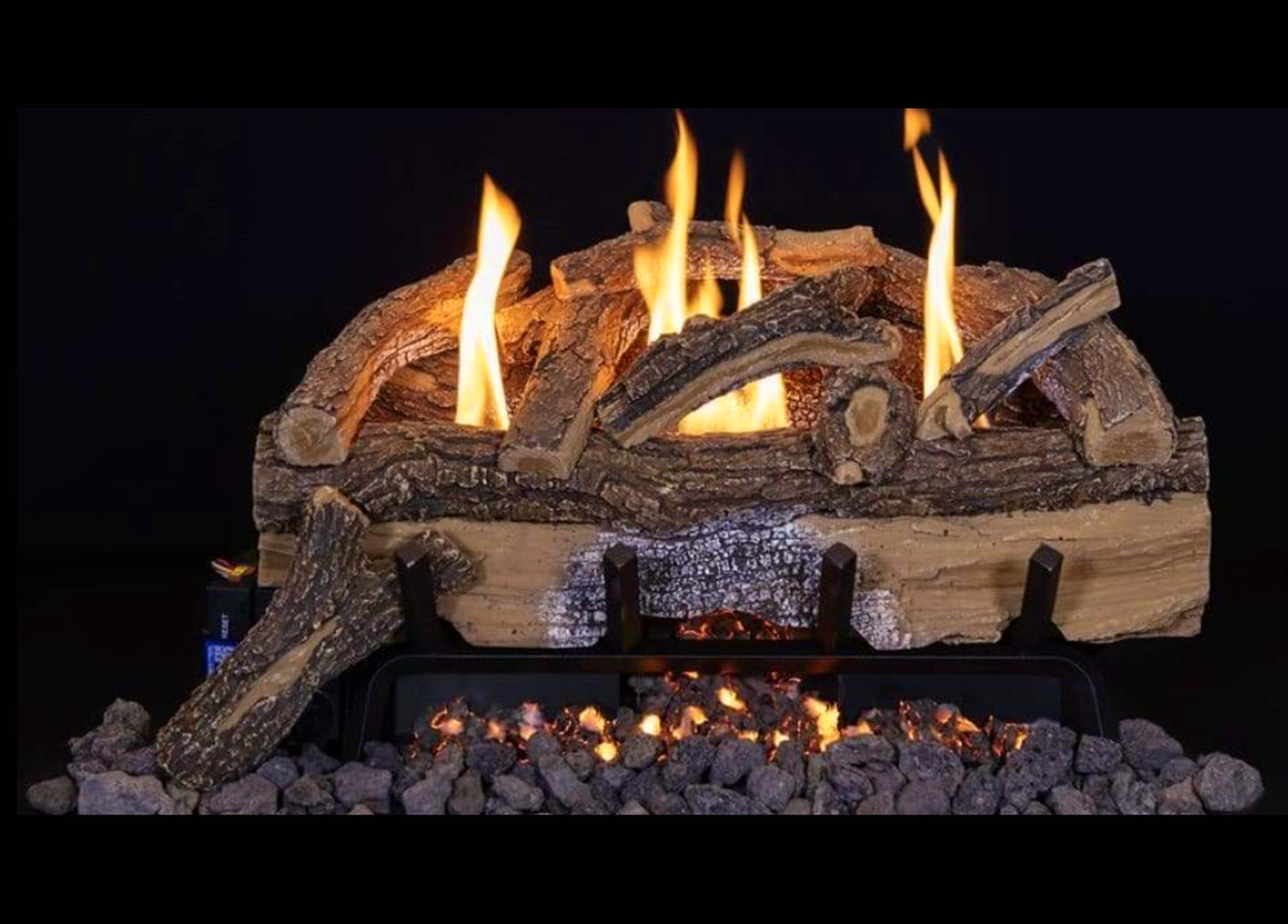 30 Split Oak Logs For Gc Vulcan Vf Burner