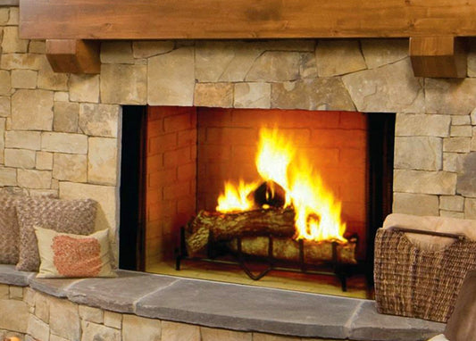 Majestic Biltmore 42 Radiant Wood Burning Fireplace With Traditional Refractory Lining (SB80)