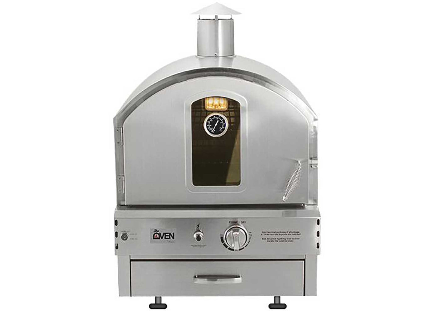 Summerset Built-In Countertop Outdoor Pizza Oven, Propane  (SS-OVBI-LP)