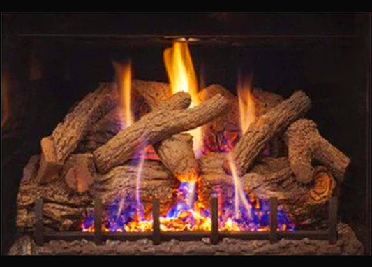 Real Fyre 36" Burnt Split American Oak Gas Log Set DVL-36-2S