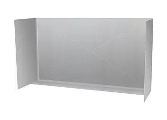 36" Stainless Steel Wind Guard (Fits 30-32" Grills)