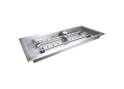 18 X 12 H Style Pan Burner, Regular Metal