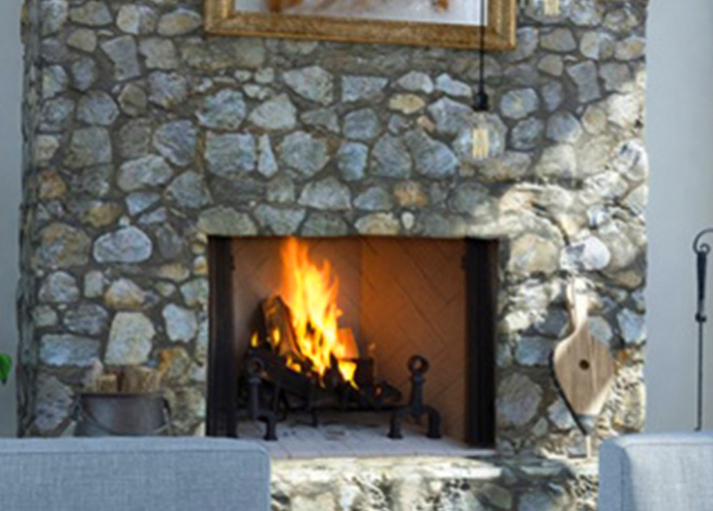 Superior WRT4500 Series 42 Georgian Traditional Fireplace with White Stack Brick, Wood Burning (WRT4542WS) (F0628)