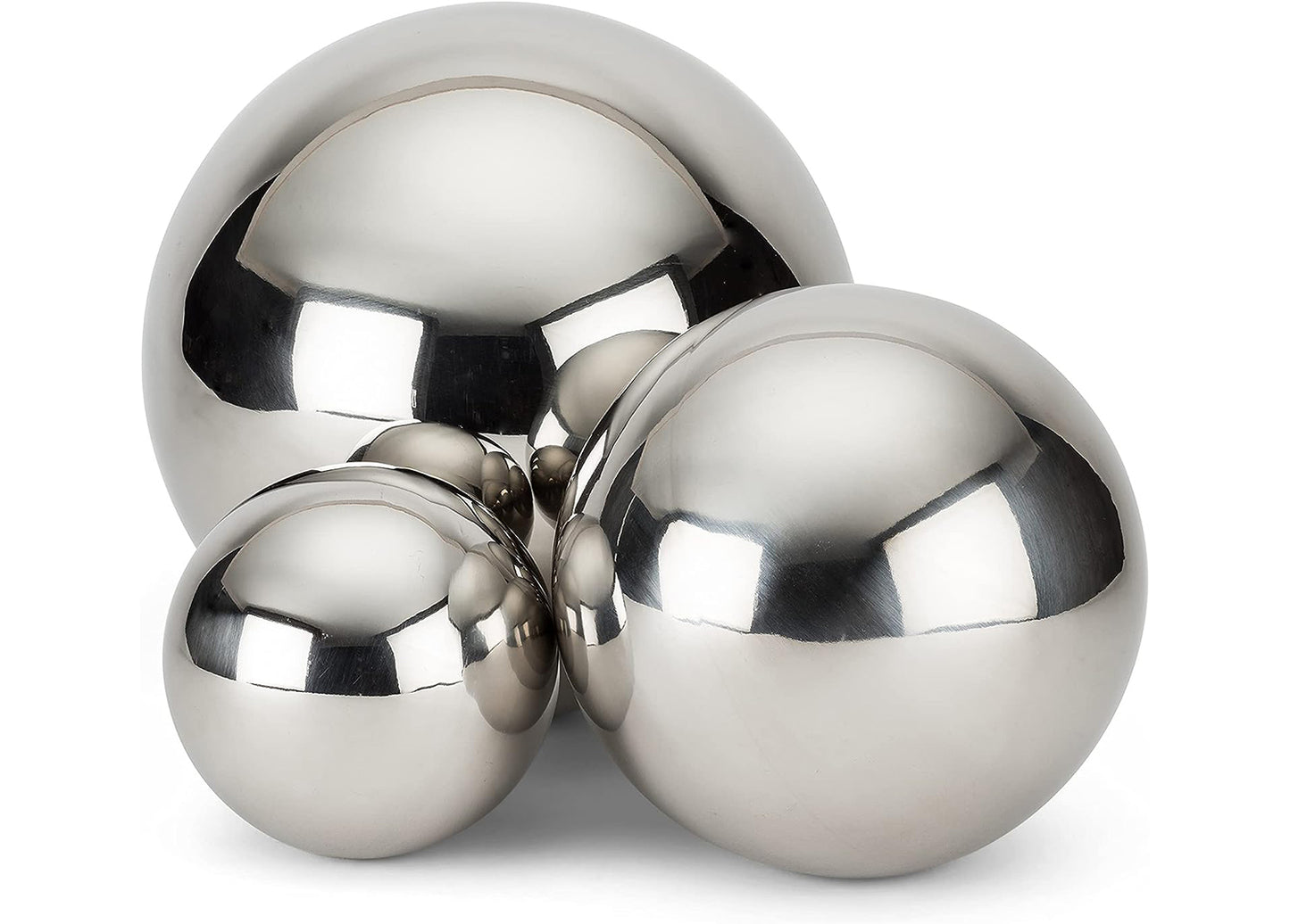 2 Cannon Ball, 12 Piece Set Silver