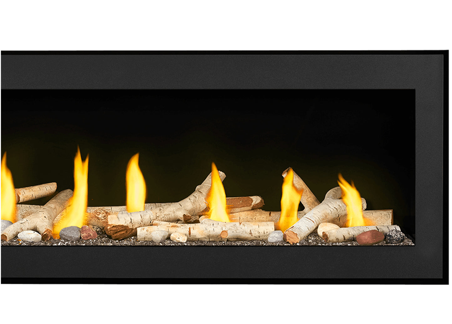 Napoleon Vector 62" Direct Vent Linear Fireplace with Electronic Ignition, Natural Gas (LV62N)