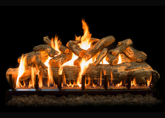 Grand Canyon Gas Logs Arizona Weathered Oak Jumbo 42 15 Piece Gas Log Set (JUMBOAWO42LOGS)