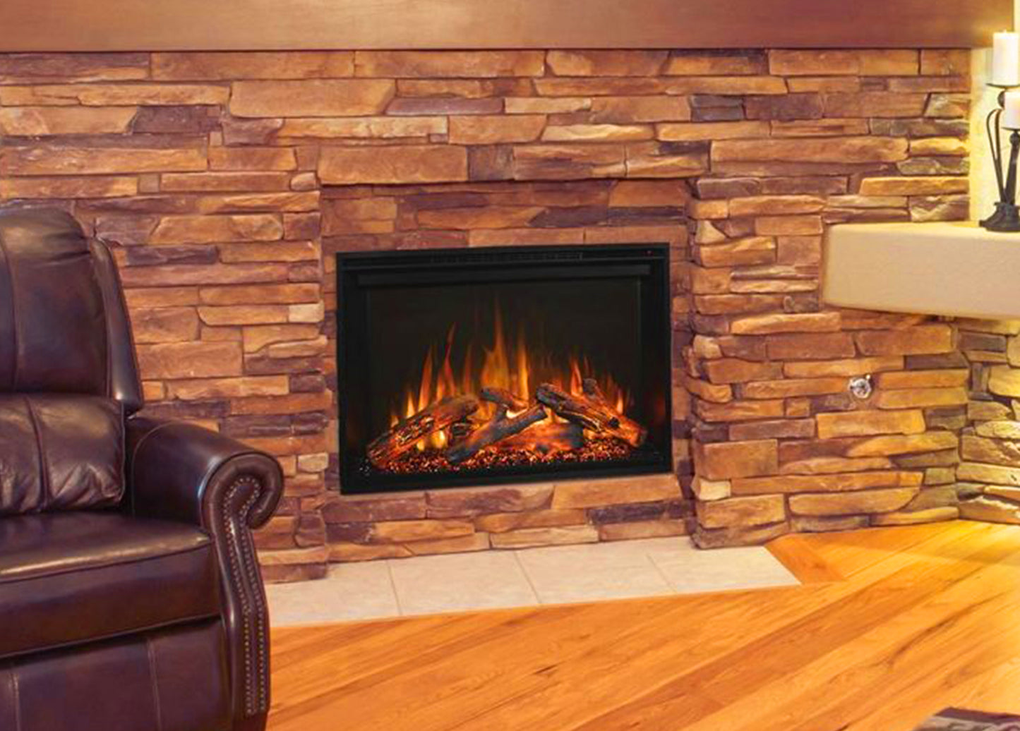 Modern Flames Redstone 26" Built-In Traditional Electric Fireplace (RS-2621)