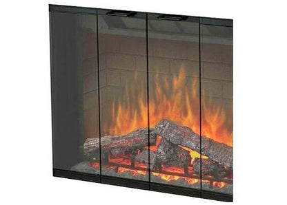 33 Door Bi-Fold Black Single Pane - Fits Bf33 (1) Bfdoor33blksm