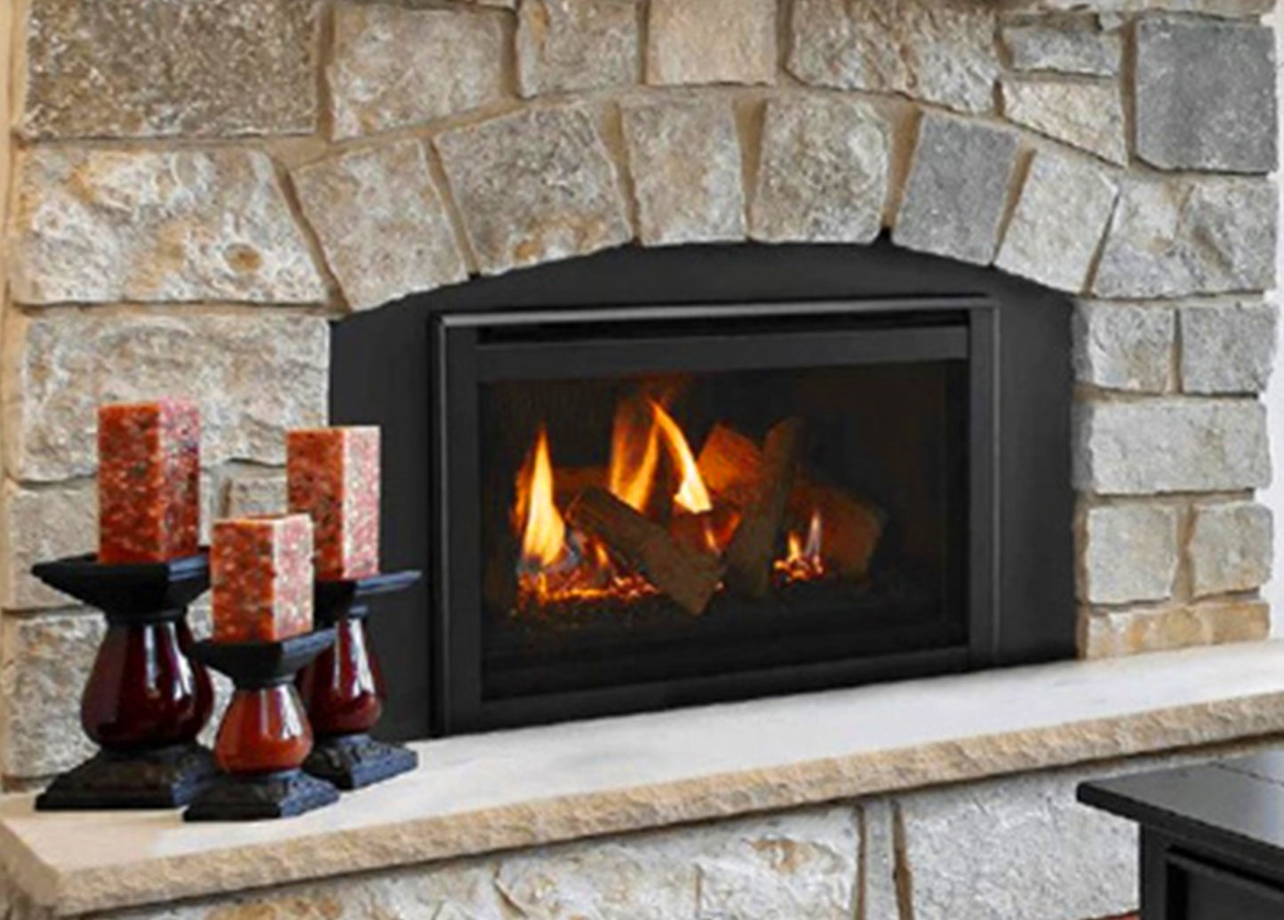 Majestic Ruby 30 Direct Vent Traditional Gas Insert with Intellifire Touch Ignition, Natural Gas (RUBY30IN)