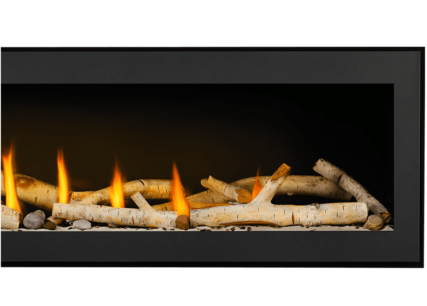 Napoleon Vector 74" Direct Vent Linear Fireplace with Electronic Ignition, Natural Gas (LV74N)