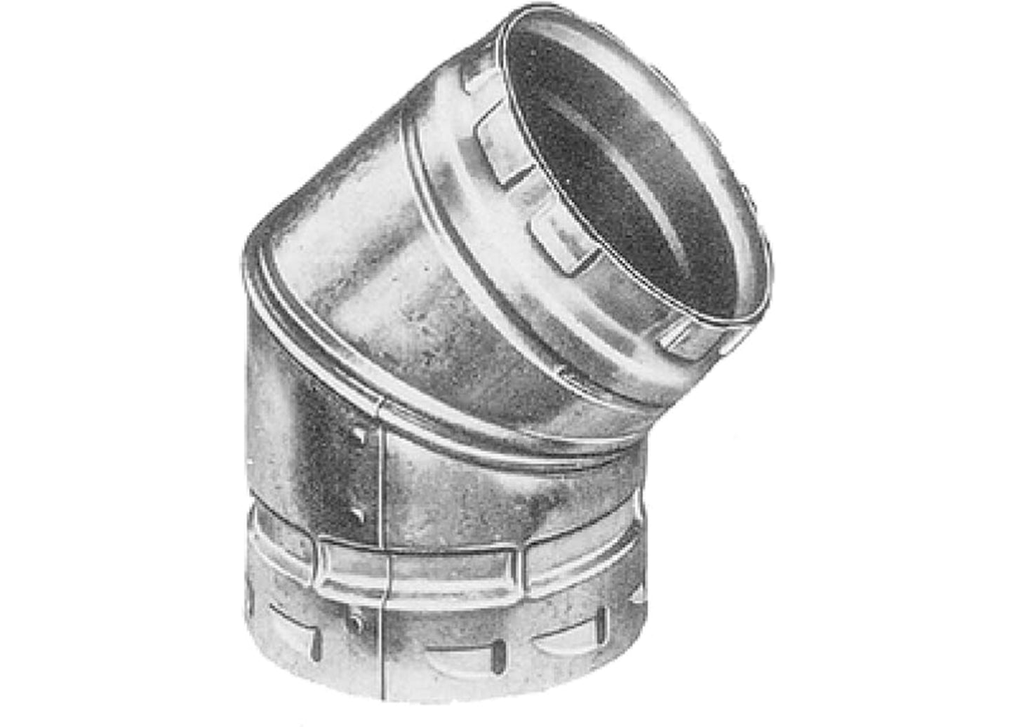 10 X 45ø Adj Elbow B-Vent (EACH)