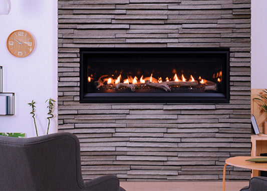 Superior DRL2000 Series 55" Direct Vent Linear Fireplace with Electronic Ignition, Natural Gas (DRL2055TEN) (F4236)