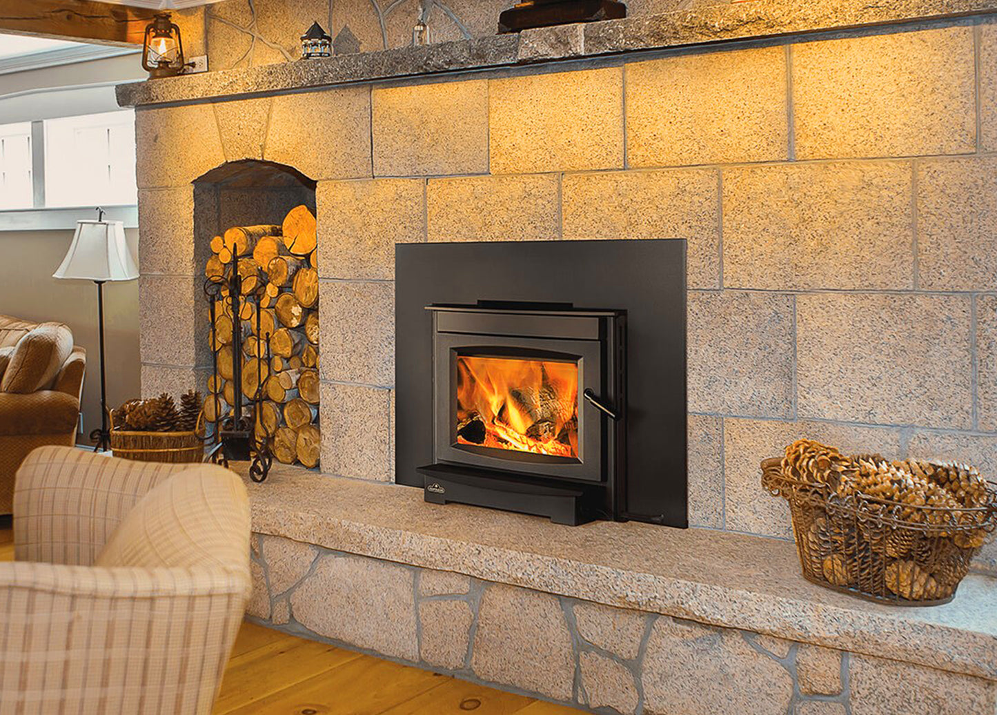 S25i Wood Fireplace Insert