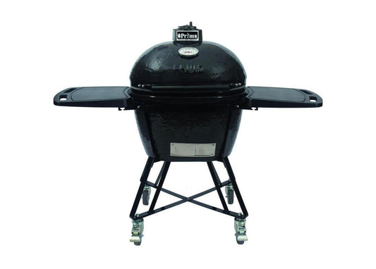 Primo Oval Large 300 All-In-One Kamado Grill, Charcoal (PGCLGC)