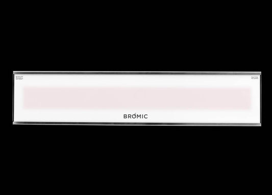 Bromic Platinum 50 3400w 240v Series White Smart-Heat™ Outdoor Patio Heater, Electric (BH0320008)