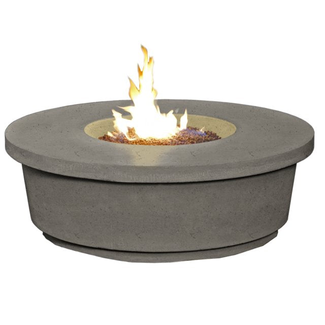 Contempo Round Black Lava Firetable, NG