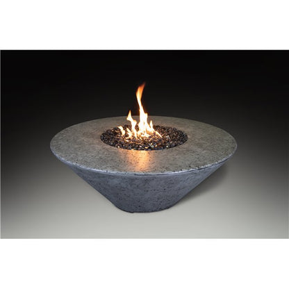 Olympus Round Fire Pit Table - Grey