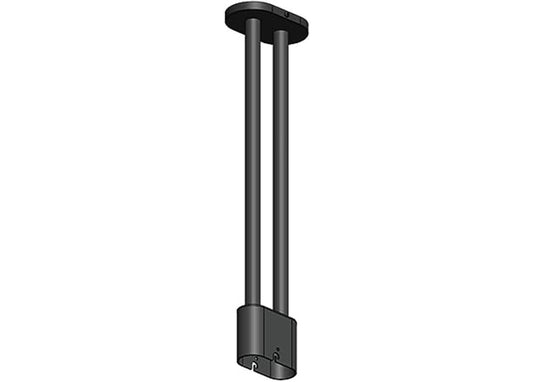 24” Ceiling Pole - Curved (Eclipse Electric )