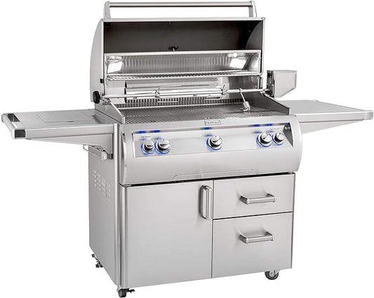 RH Peterson Echelon E790s Portable Grill/Analog/IR & Single Side Burners