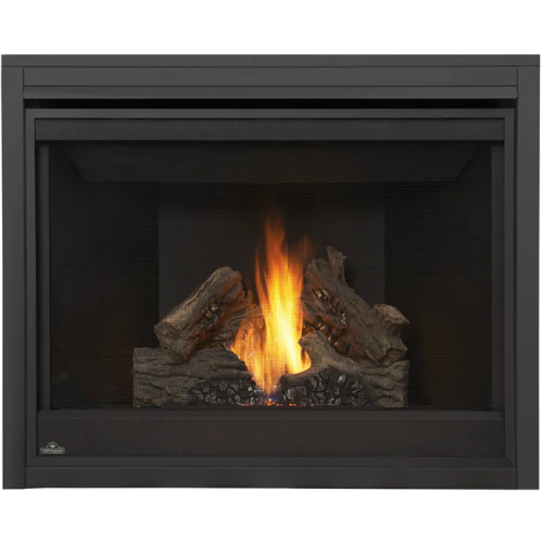 (Include GL-705 Log Set) Ng Dv Ascent Fireplace 4x7 Top/Rear Vent Electronic Ignition