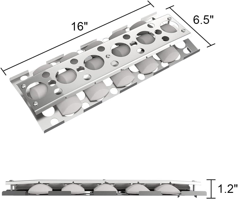 Burner Cover Wbriquettes For Sizzler (6 12 X 16)