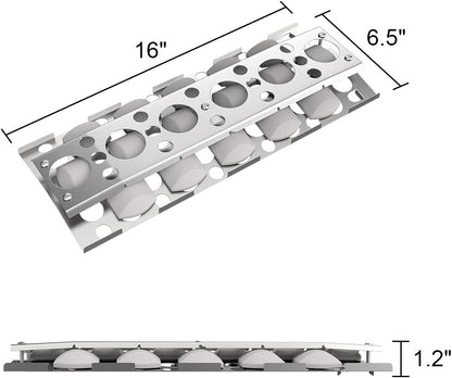 Burner Cover Wbriquettes For Sizzler (6 12 X 16)