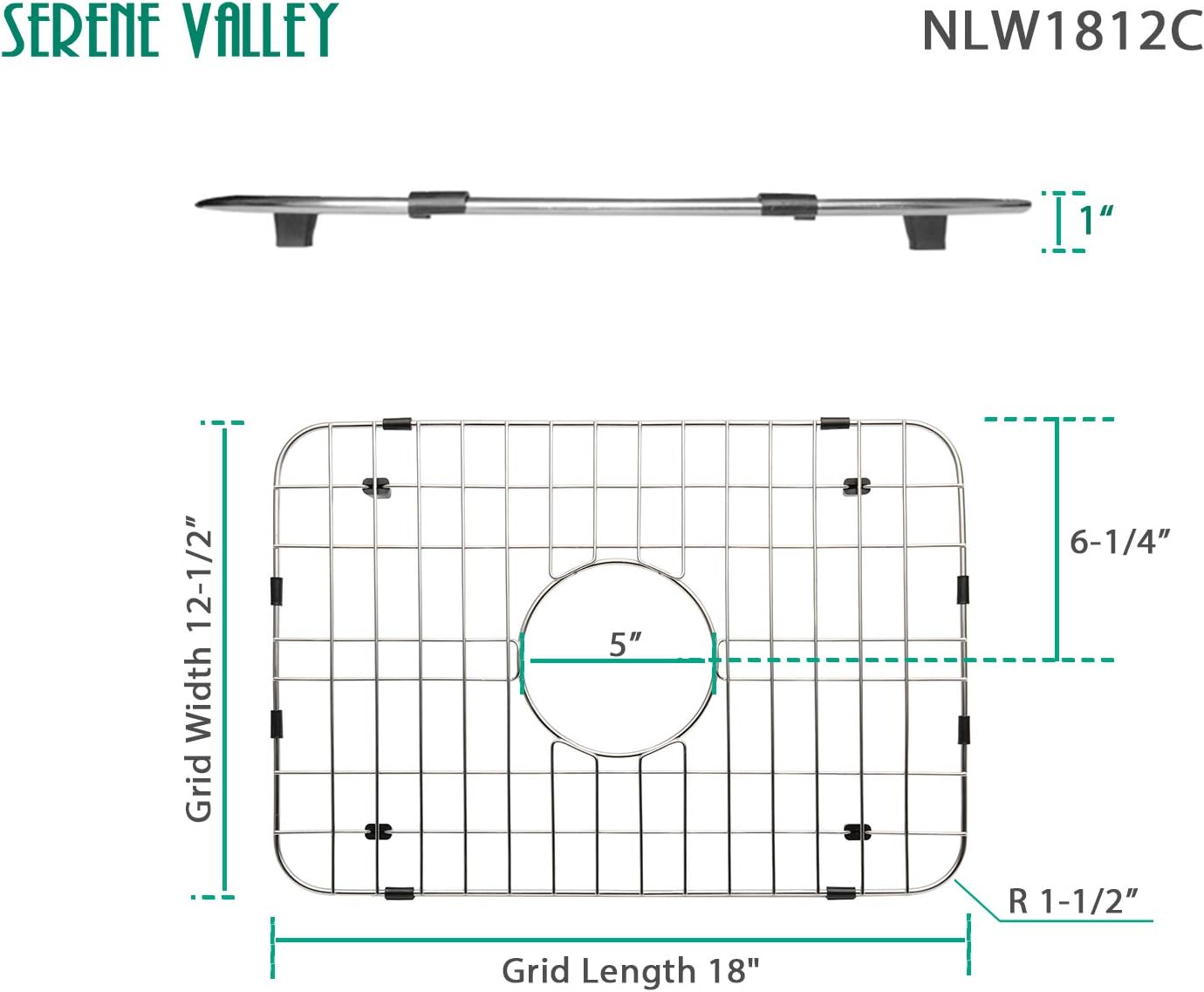 18x12 Stainless Grids (C) - 2 Pack