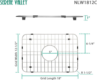 18x12 Stainless Grids (C) - 2 Pack