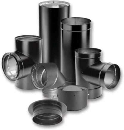 6x 12 Durablack Stove Pipe (1612)