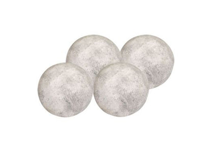 6 Cannonballs - 4 Piece Set - Silver