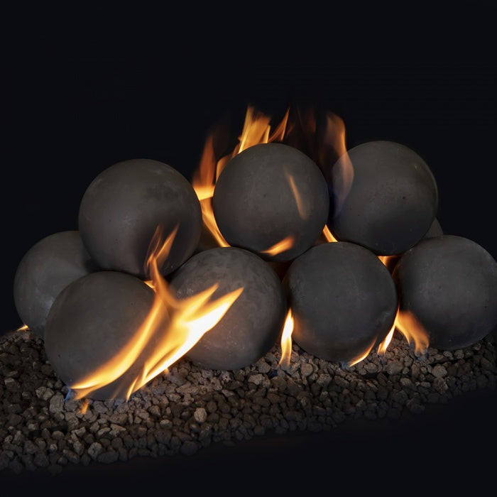 4in Cannonballs - 8 Piece Set - Black (CB4-8-B)