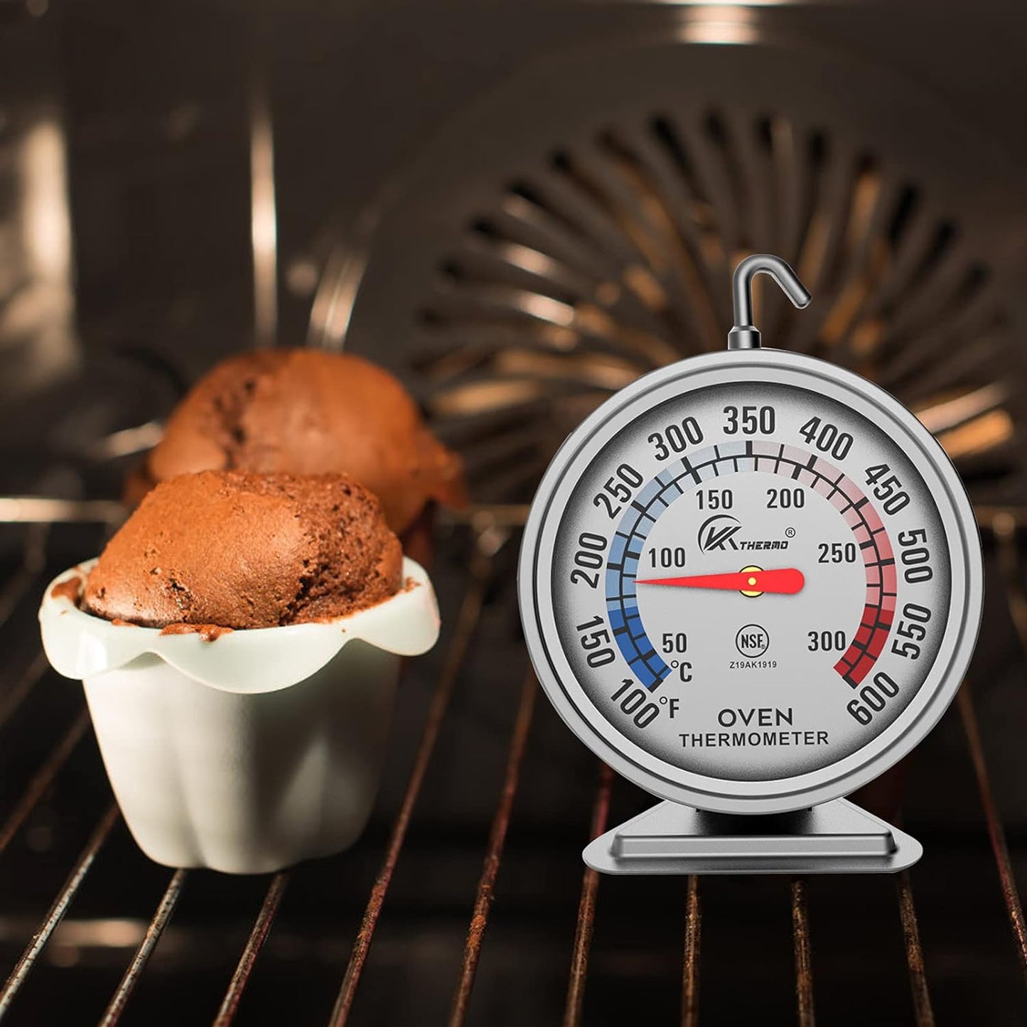 Oven Lid W Thermometer