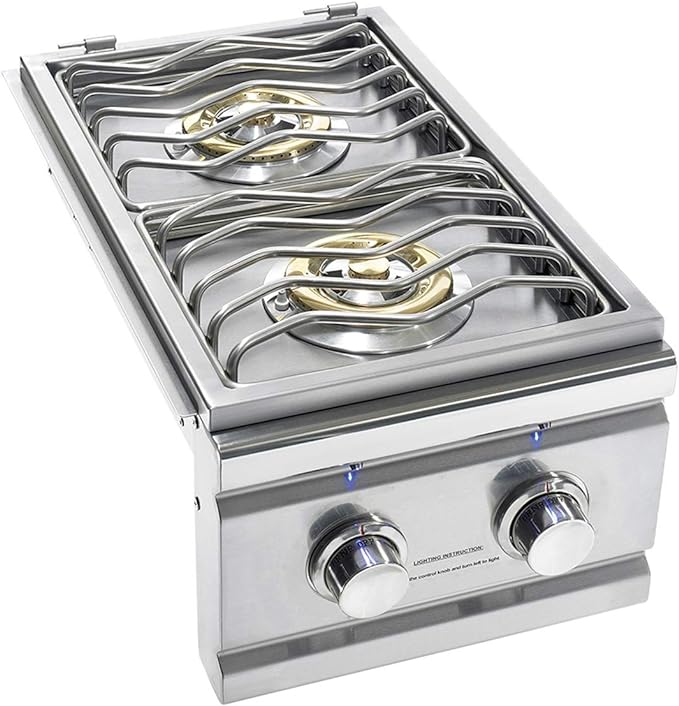 Summerset TRL Series Built-In Double Side Burner, Natural Gas