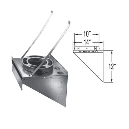 6 Tee Support Bracket Duraplus (9072)