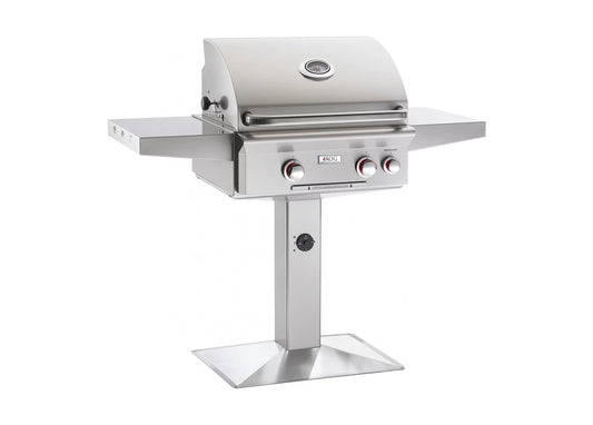 Aog 24 Pedestal Mounted- W Back Burner & Rotis