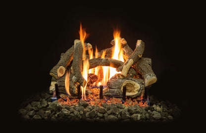 Grand Canyon Gas Logs Arizona Weathered Oak Charred 24" 8 Piece Gas Log Set (AWOC24LOGS)