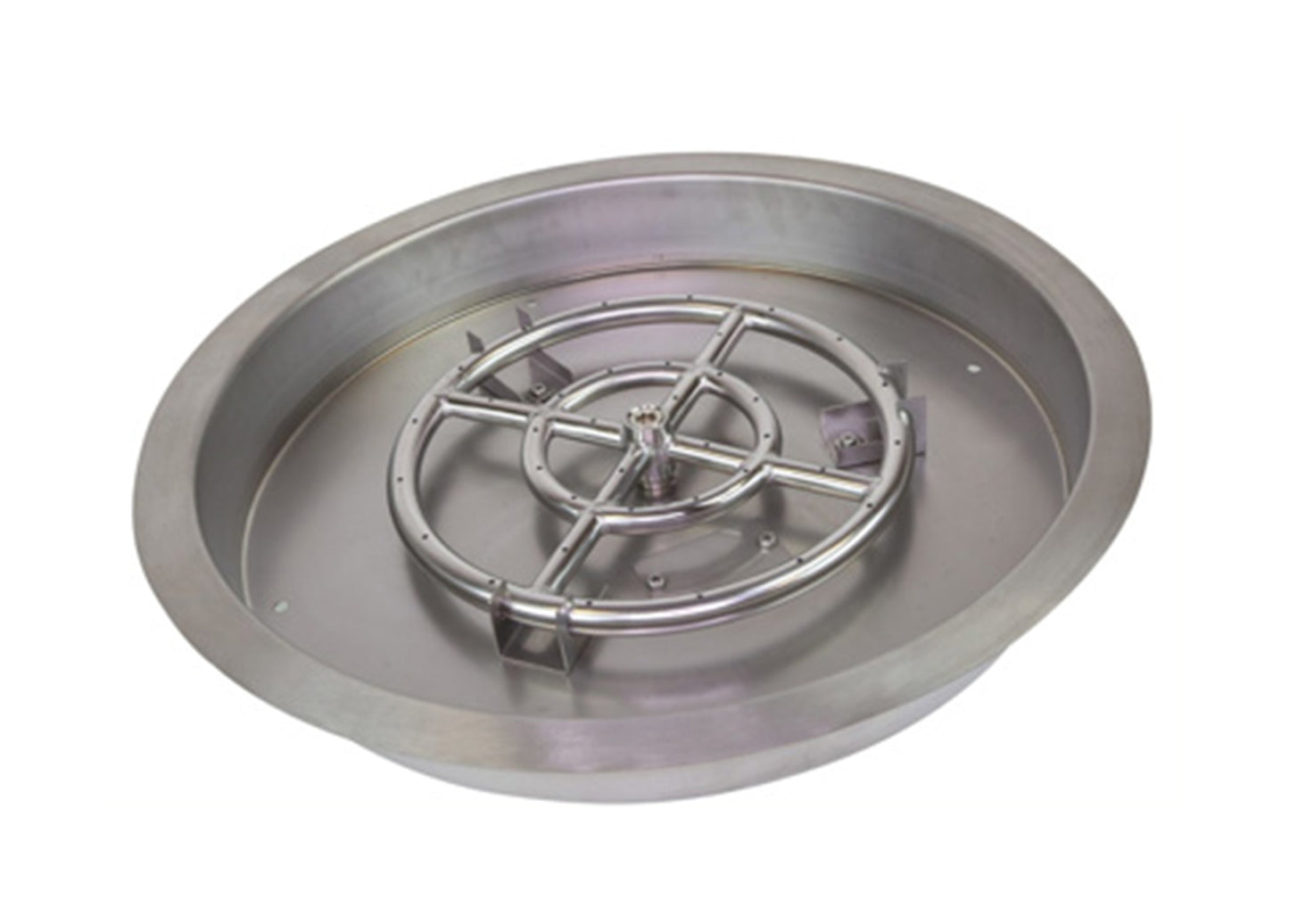 Athena 19 Stainless Steel Drop-In Round Pan with 12 Burner (DIP-RD-19)