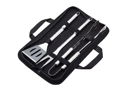 Bbq Tool Set W/ Carry Bag  4 Piece